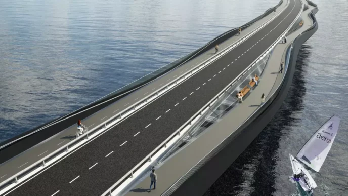 Framkvæmdir við Fossvogsbrú hafnar