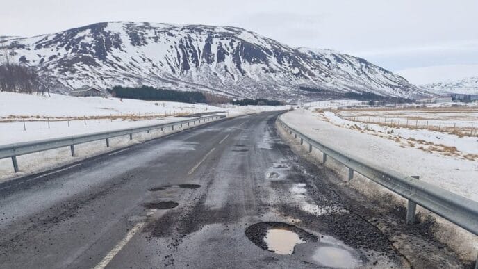 Stærstur hluti veganetsins er á ábyrgð Vegagerðarinnar