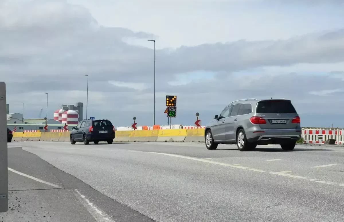 Framkvæmdir við breikkun Reykjanesbrautar á undan áætlun