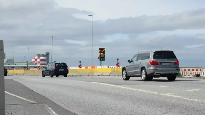 Framkvæmdir við breikkun Reykjanesbrautar á undan áætlun