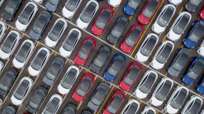 Bílasala fer vel af stað í Svíþjóð á þessu ári - sala á Tesla dregist saman um 42%