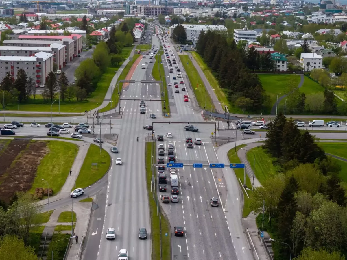 Framkvæmdir á fjölförnustu ljósstýrðu gatnamótum borgarinnar