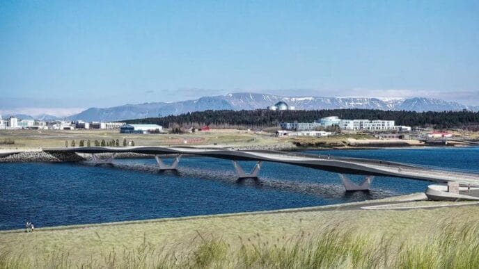 Framkvæmdir fyrir Fossvogsbrú að hefjast Reykjavíkurmegin