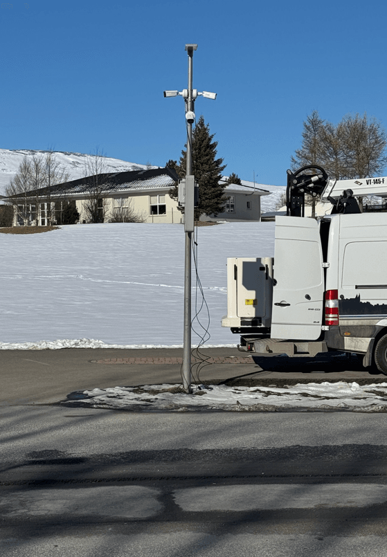 Um 85% bíla á negldum dekkjum á Akureyri í mars