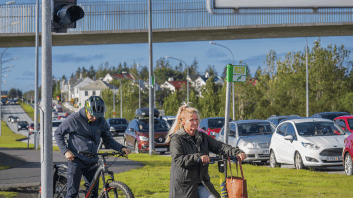 Bætt umferðaröryggi á gatnamótum Hringbrautar og Njarðargötu